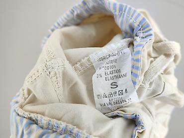 spodnie panterka pull and bear: Spodnie materiałowe damskie, rozmiar S — 5