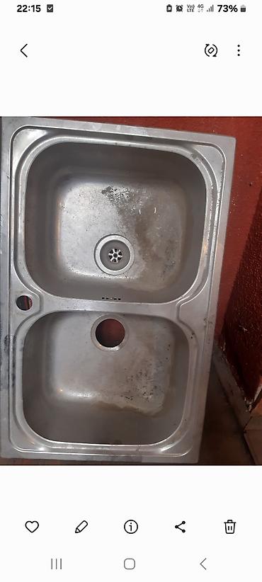 yaxa: Mətbəx ücün dərin iki kameralı paslanmaz canax -35man. Radiator — 5