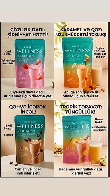 Красота и здоровье: Faberlic Wellness Collagen – kollagenli qidalandırıcı kokteyl xətti — 2