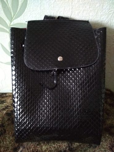 черные женские сумки: Рюкзак женский, новый