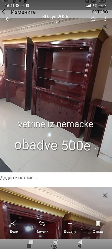 Stilske vitrine: Polovan namestaj ruma — 3