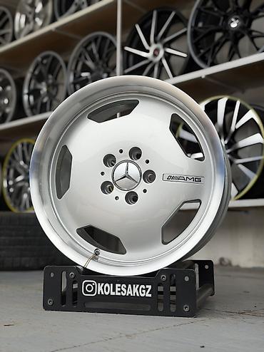 124: Литые Диски R 17 AMG, Комплект, отверстий - 5, Новый — 3