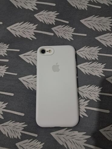 iphone 5s цена в бишкеке бу: IPhone 7, Колдонулган, 32 ГБ, Ак, Коргоочу айнек, Каптама, Кабель, 100 %