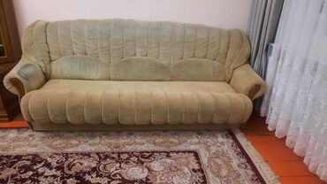 все для химчистки: Раскладной диван, Б/у, Тройка, Велюр