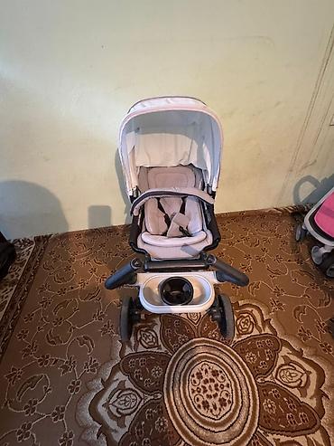 Коляски: Прогулочная коляска-трансформер с высоким посадочным местом — 1