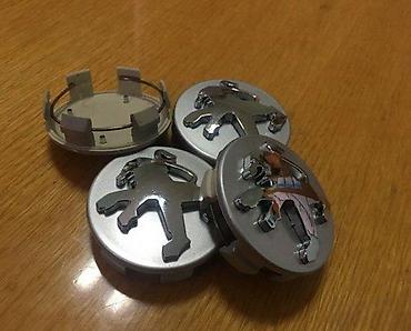Gume i felne: ČEPOVI POKLOPCI ZA FELNE PEUGEOT 3D 60MM/56MM - ORIGINALNI | — 4