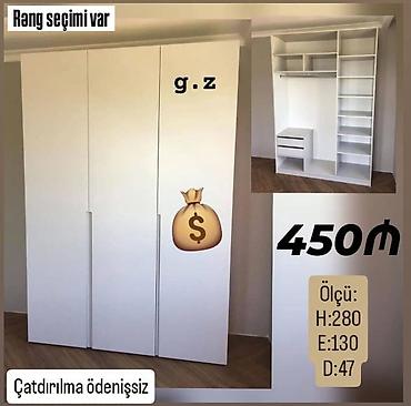 Dolab sifarişlə hazırlanır