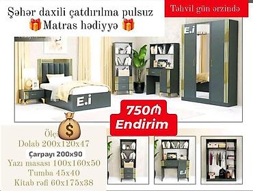 Genç otağı mebeli rəng seçimi var lalafo.az -da Genç otağı mebeli rəng seçimi var