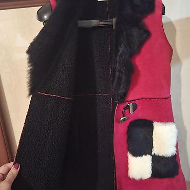 kurk jilet: Жилет, Max Mara, цвет - Красный — 3