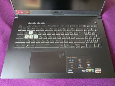 ASUS: İşlənmiş ASUS TUF Gaming, 17.3 ", AMD Ryzen 7, 512 GB, Pulsuz çatdırılma