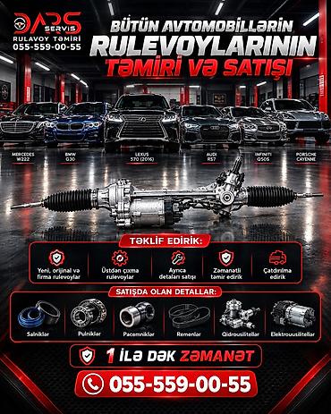 avtomobil salonu: ​🛠️ Hər növ avtomobillər üçün Rulevoy (Sükan) Sistemi və Ehtiyat — 1