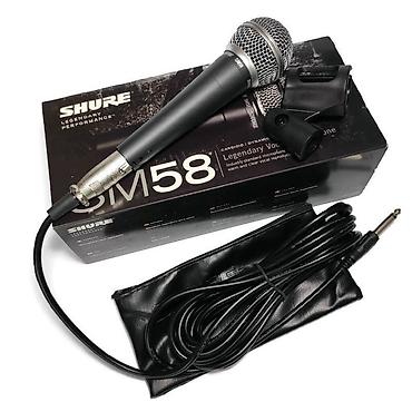 shure sm58: Yeni Simli Mikrofon Shure, Ödənişli çatdırılma — 1