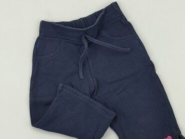 legginsy dla dziewczynki 104: Sweatpants, 9-12 months, condition - Good