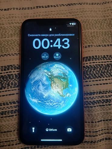 дисплей iphone xr: IPhone XR, оранжевый (Coral) Все работает, задняя крышка треснута не — 2