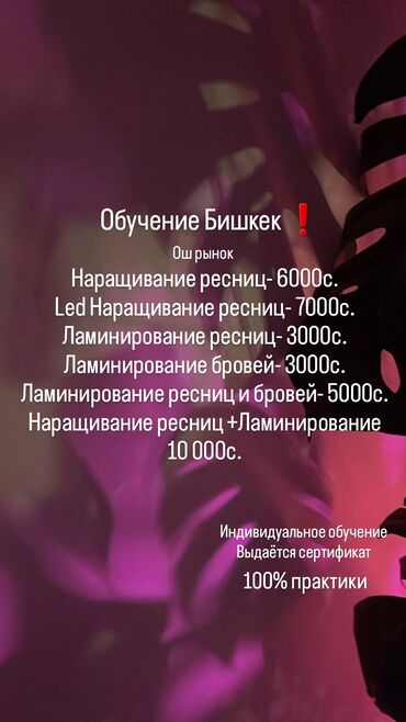 логопед дефектолог обучение бишкек: Курсы | Мастера депиляции, Мастера по наращиванию ресниц, Бровисты Выдается сертификат, Предоставление расходного материала, Предоставление моделей