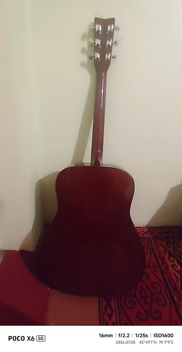 Гитары: Акустическая гитара Yamaha F310 41" - Классическая дредноут-форма с — 4