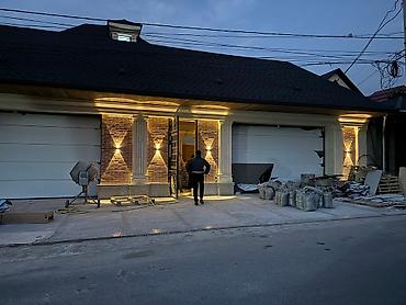 Фасадные плиты Сары-Таш (Травертин): Гранит, Сарыташ, Мрамор Уйунуздун сырткы (фасатын) эмне менен — 15