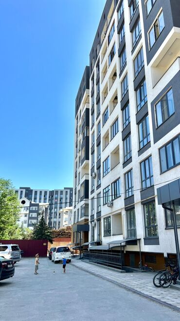 купить квартиру в строящемся доме в бишкеке: 2 комнаты, 80 м², Элитка, 6 этаж, ПСО (под самоотделку)