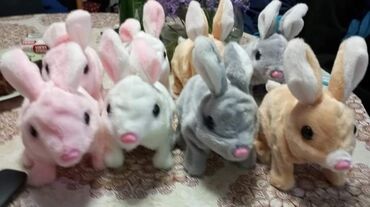 Children's Items: Uskrsnje igracke Zeka koji hoda🐰🐇🐰🐇 Cena 899 dinara Dva za 1.499