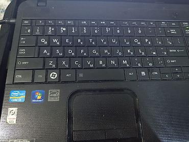 toshiba notebook: Toshiba noutbuk çantasıyla birlikdə - Model: Toshiba (qara korpus — 4