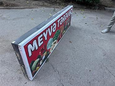 lohvələr: Reklam banner meyvə tərəvəz 100 manata duzeltdirilib indin 35 azne — 2