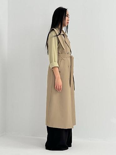 плащ озк: New collection😍 качество lux💫 трену безрукавка❤️ артикул: #1152-2 — 4