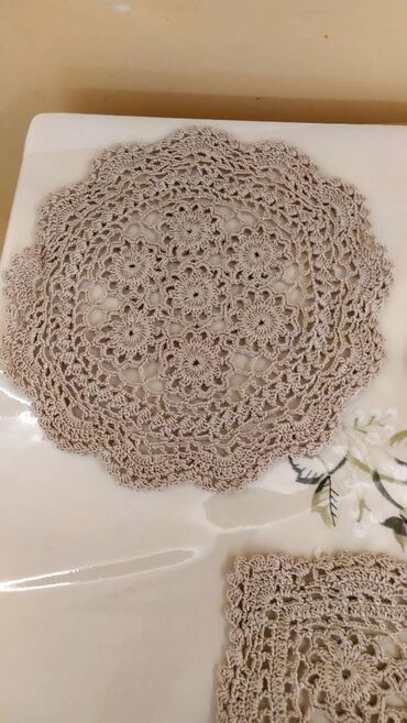 'Υφασμα: Χειροποίητο τραπεζομάντιλο. Χειροποίητο μεγάλο τραπεζομάντιλο. Και δύο — 11