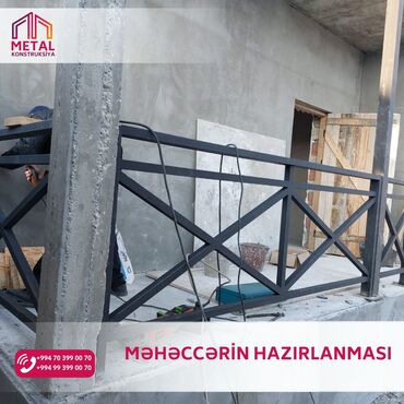 Naveslər, markizlər: Metal konstruksiya və örtük hazırlama xidməti - Həyət, bağ evi, bina — 5