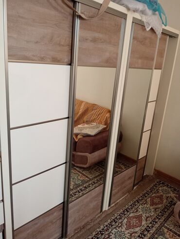 2ci el qapi: Б/у, 2 двери Прямой шкаф, Гардеробный шкаф, Азербайджан