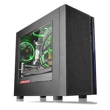 Ostali kompjuterski delovi: Thermaltake V150 TG – micro ATX/mini ITX kućište sa staklenom bočnom — 3