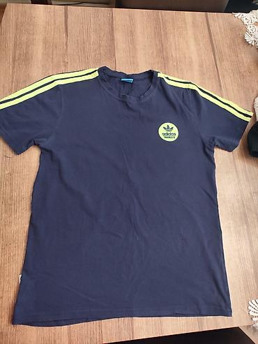 Kişi geyimləri: Futbolka, Adidas, S, rəng - Göy — 1