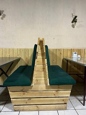 Банкетки: Банкетка, Без полок, цвет - Зеленый — 3