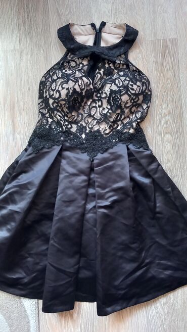 haljina za maturu: M (EU 38), bоја - Crna, Večernji, maturski, Na bretele