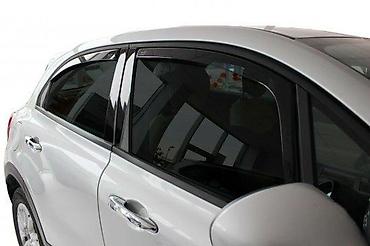 Spojleri: BOCNI VETROBRANI DEFLEKTORI USMERIVACI FIAT 500X 500 X | NOVI Bocni — 1