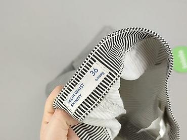hand work denim: Sinsay, Spodnie materiałowe damskie, rozmiar S — 4