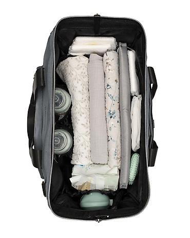 aksa buster: KikkaBoo Torba za mame Maxi premium grey – elegantna i funkcionalna — 8