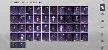 Личные вещи: Игровой аккаунт PUBG Mobile с большим инвентарём костюмов и — 2