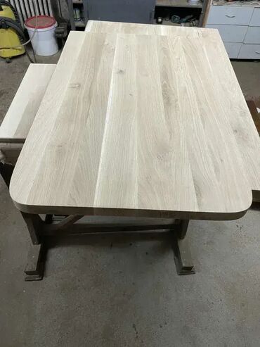 Ostali nameštaj: Ploče stolova - puno drvo Ploče masivne od punog drveta: hrast — 6