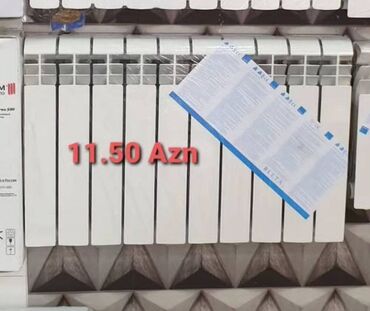 Radiatorlar: Yeni Seksiyalı Radiator Alüminium, Pulsuz çatdırılma, Ödənişli quraşdırma, Zəmanətli, Kredit yoxdur