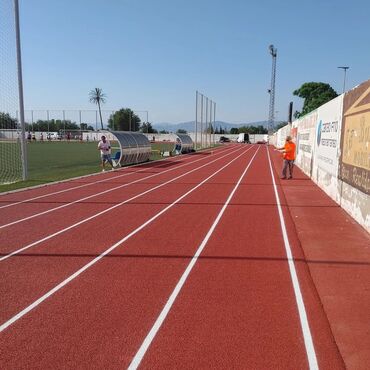 Рулонные покрытия из резиновой крошки: Резиновое покрытие, беговая дорожка, спортивное покрытие — 15