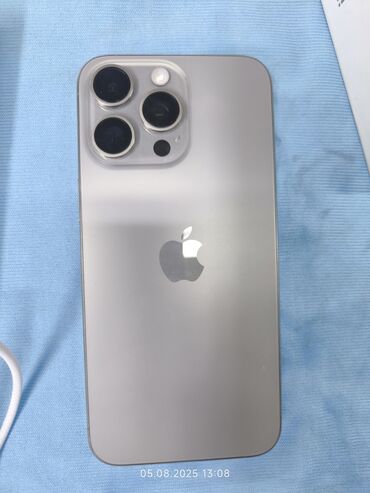бесплатный айфон 14 про макс: IPhone 15 Pro Max, Б/у, Natural Titanium, Чехол, Кабель, Коробка, 100 %