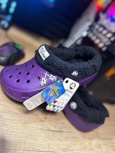 Детская обувь: 🔥 Оригинальные редкие Crocs (лимитированные модели с мехом) 🔥 Новые, с — 1