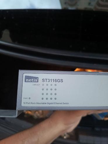 Техника и электроника: Netis ST3116GS – 16 Portlu Rack Tipli Gigabit Ethernet Switch — 4