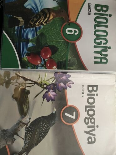 7 ci sinif informatika: Məhsul: Biologiya dərsliyi dəsti Tərkib: - “Biologiya 6” dərsliyi -