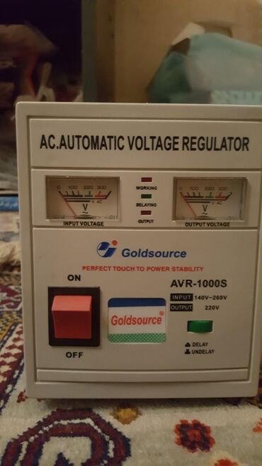 ev qapıları 2020: Goldsource tənzimləyici stabilizator. 1000 VA power input 140-260V