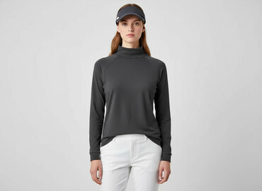 czarny golf damski h m: H&M, Golf damski, rozmiar M