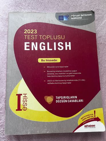 kimya 7 ci sinif testleri: İngilis dili Testlər 11-ci sinif, DİM, 1-ci hissə, 2023 il