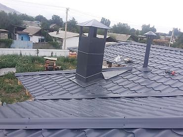 Кровля крыши: Крыша жабабыз, металлочерепица, профнастил, шынглас, композит, андулин — 6