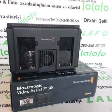 Digər foto və video aksesuarları: Blackmagic PRO 7*3G HD recorder. Məhsul xaricdən gəlmə maldır. Çox -da lalafo.az — 8 Digər foto və video aksesuarları: Blackmagic PRO 7*3G HD recorder. Məhsul xaricdən gəlmə maldır. Çox — 8