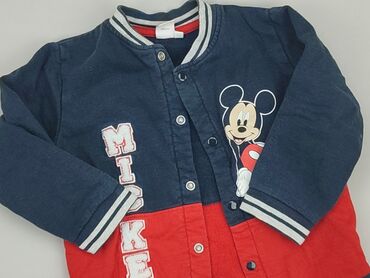 bluzka ażurowa czarna: Sweatshirt, Disney, 2-3 years, 92-98 cm, condition - Good